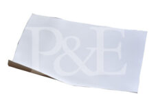 MIPOPLAST-Scheiben-Folie. Rollenbreite 125 cm. Farbe weiß