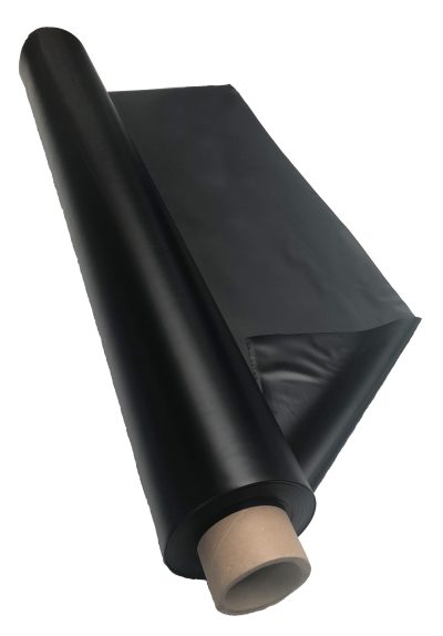MIPOPLAST-Scheiben-Folie. Rollenbreite 130 cm. Farbe schwarz