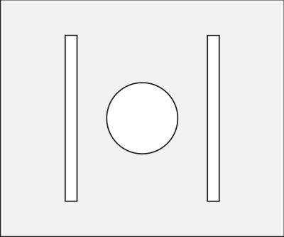 LG-Scheibenstreifen Halter für 7 cm Scheibenstreifen