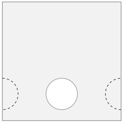 LG-Scheibenstreifen Kassette. versetzt