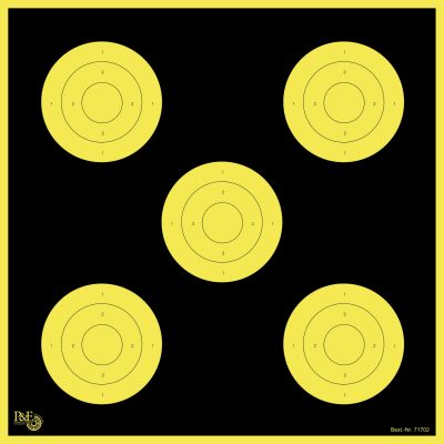 Großkaliber-Finalscheibe