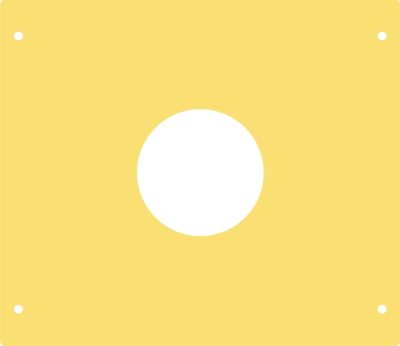 Vorsatzscheibe f. elektr. Anlagen (SIUS)