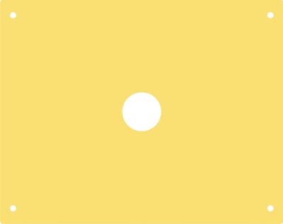 Vorsatzscheibe f. elektr. Anlagen (SIUS)/Luftgewehr 10 m