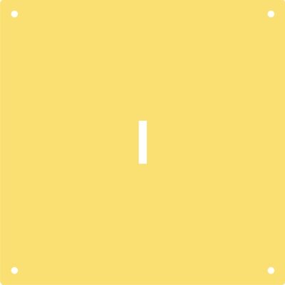 Vorsatzscheibe f. DISAG OpticScore/LG-Ausbildungsscheibe 10 m