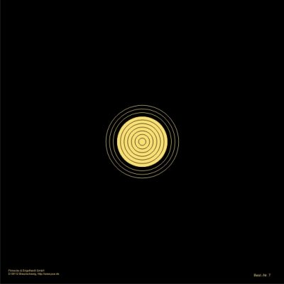 LG-Blindenscheibe 10 m