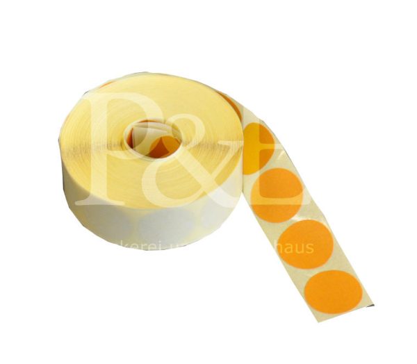 Schusspflaster 15 mm gelb